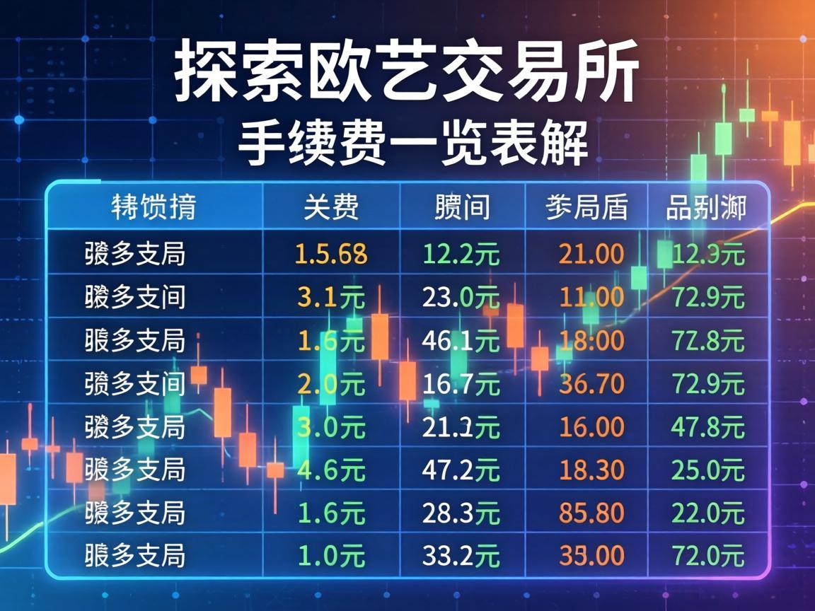 探索欧艺交易所，手续费一览表详解