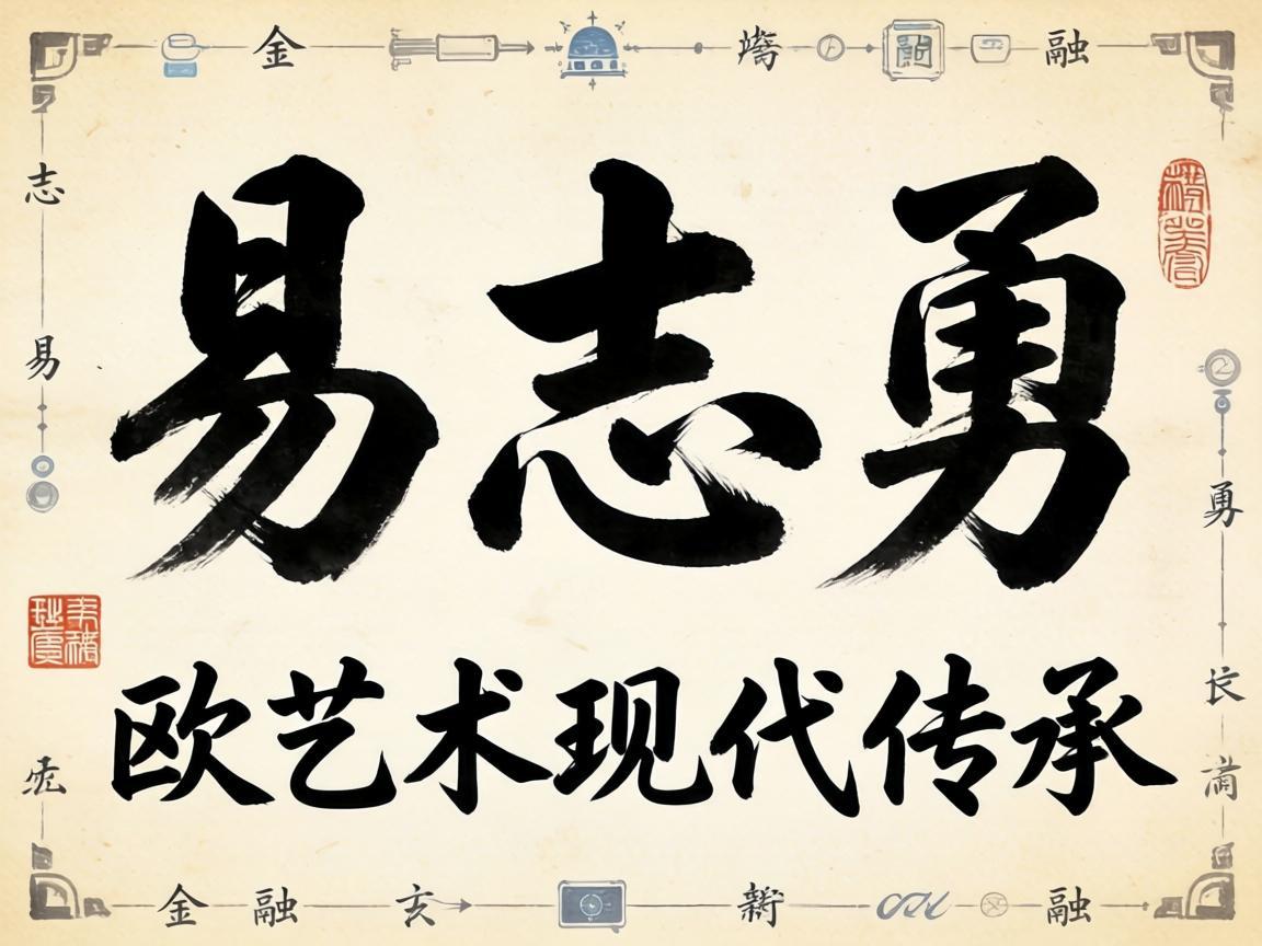 易志勇欧楷书法，传统艺术的现代传承