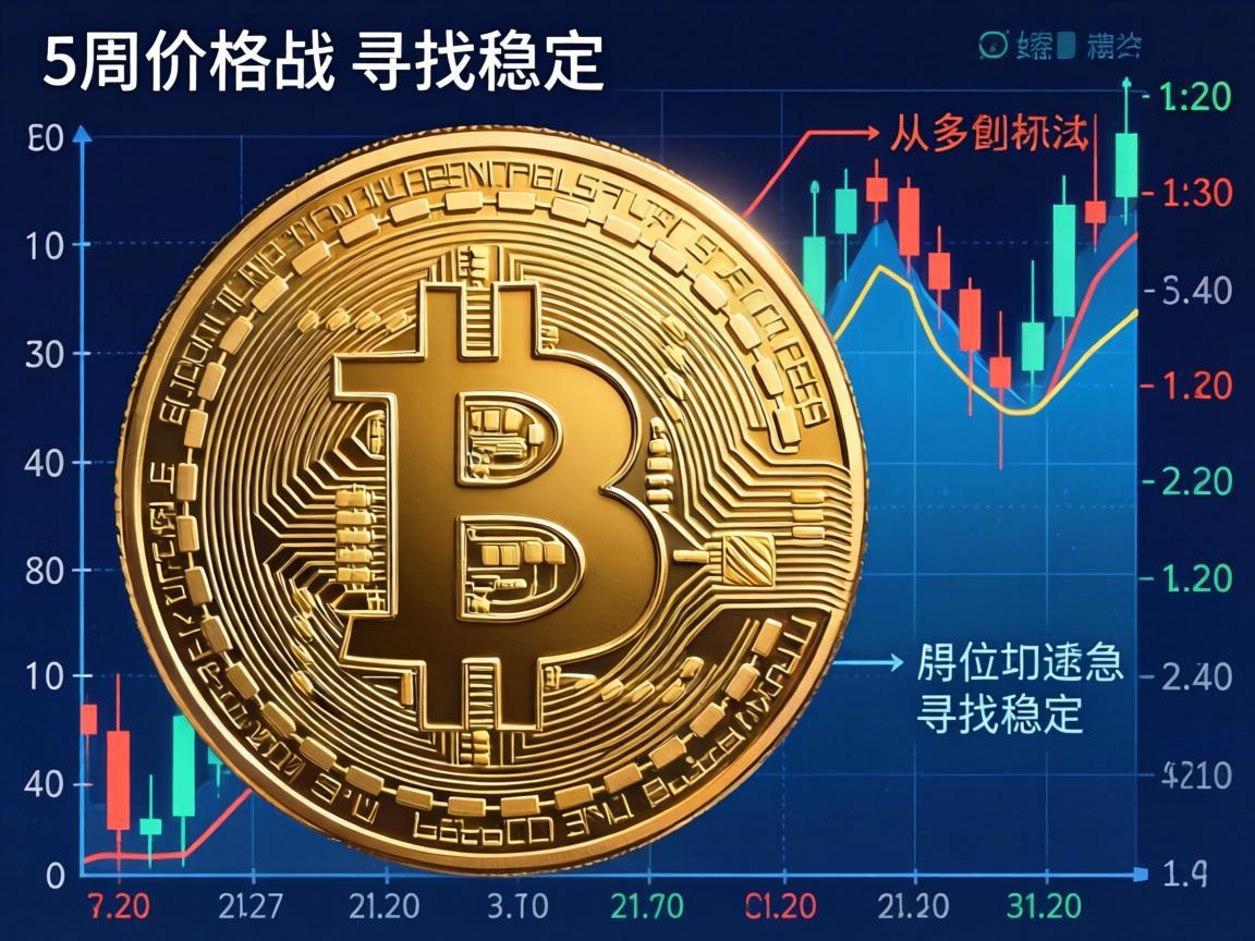 比特币5周价格走势，波动中寻找稳定