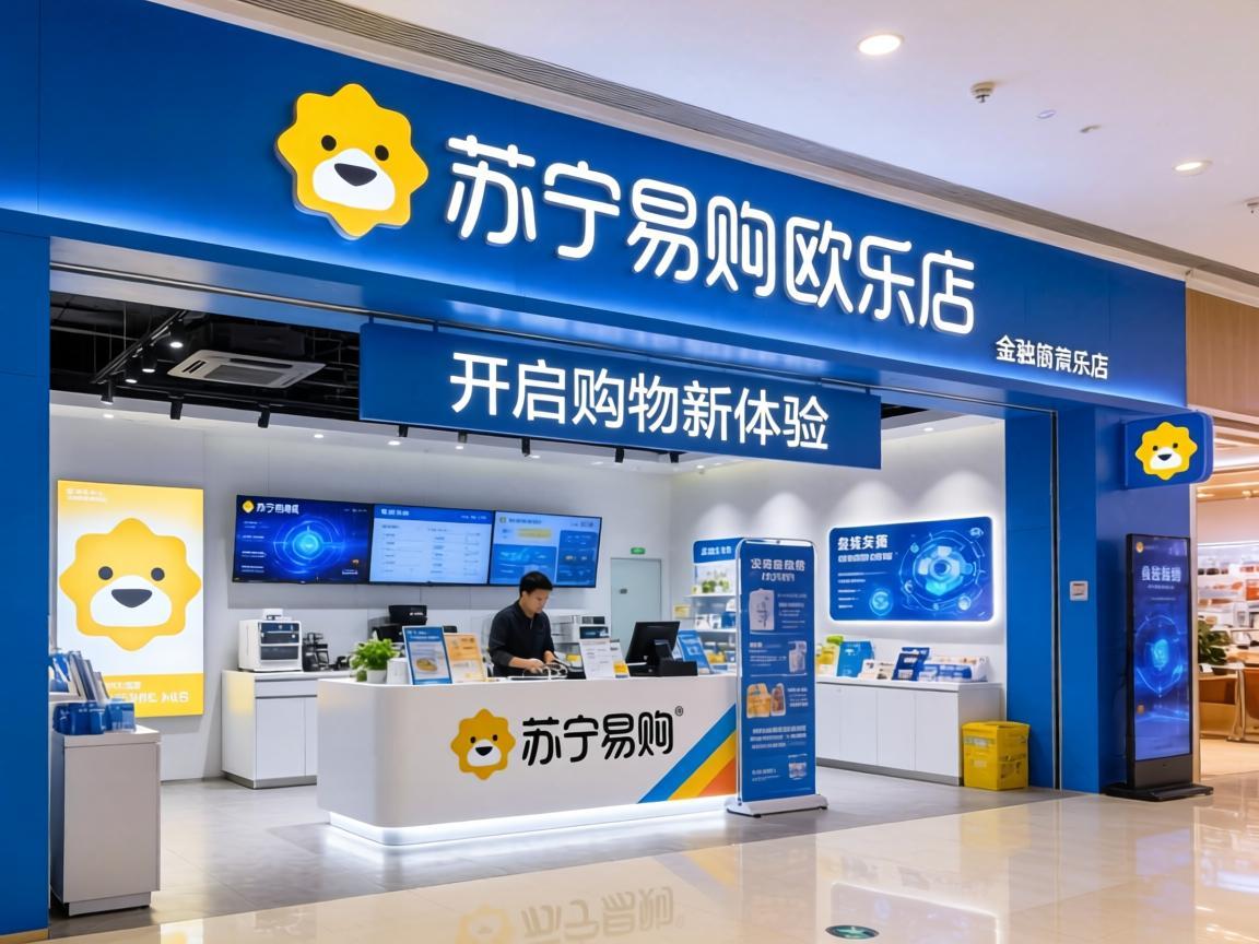 苏宁易购欧乐店，开启购物新体验