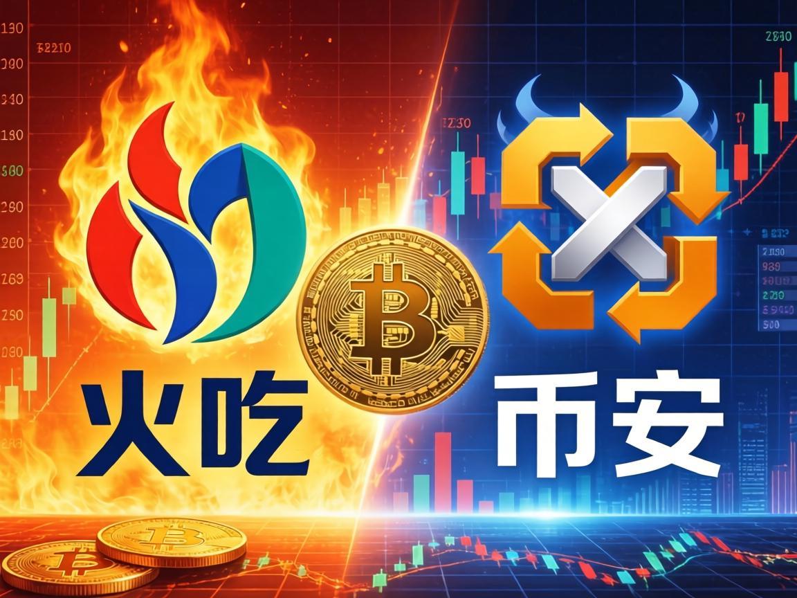 火币与币安的激烈竞争，加密货币市场的双重霸主