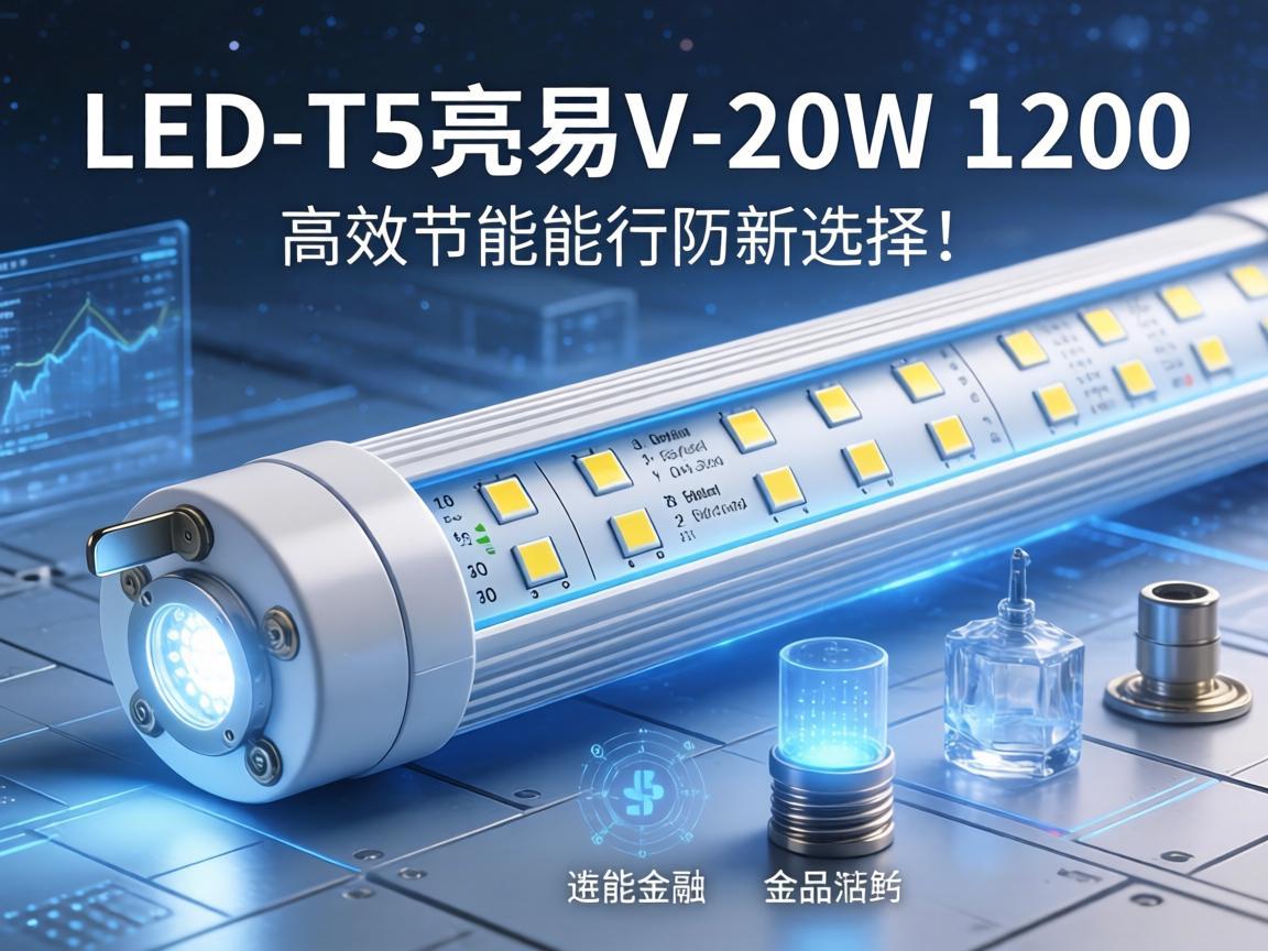 欧普LED T8亮易V 20W 1200，高效节能的照明新选择