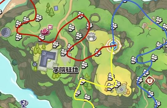 洛克王国世界港口驻地和向日葵海岸全花朵采集路线