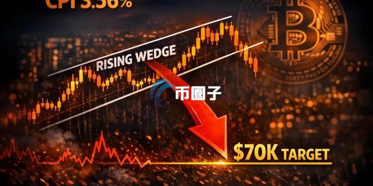 美国4月CPI预估增3.56%！分析师警告比特币恐回测70000美元关卡