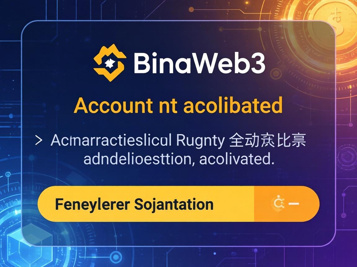 币安Web3显示账户未激活，原因与解决方案