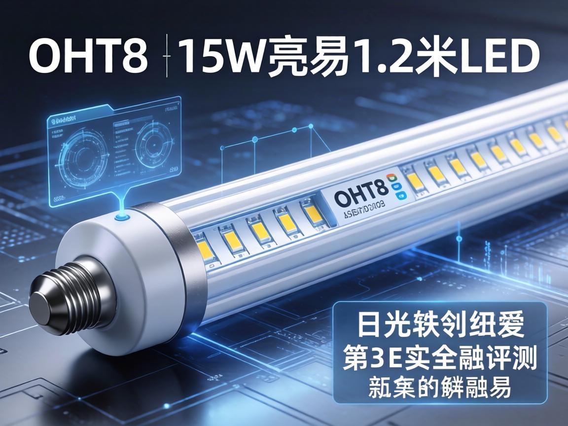 欧普T8 15W亮易1.2米LED日光灯管评测