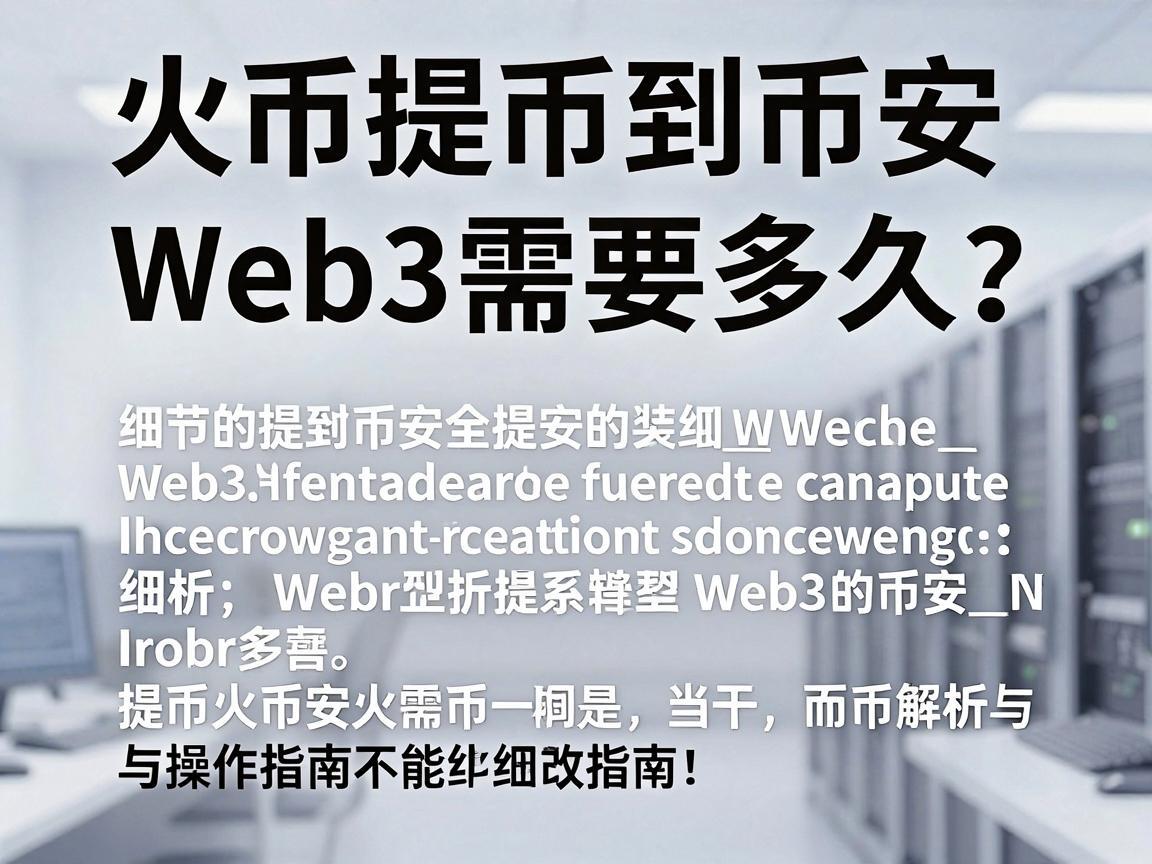 火币提币到币安Web3需要多久？详细解析与操作指南