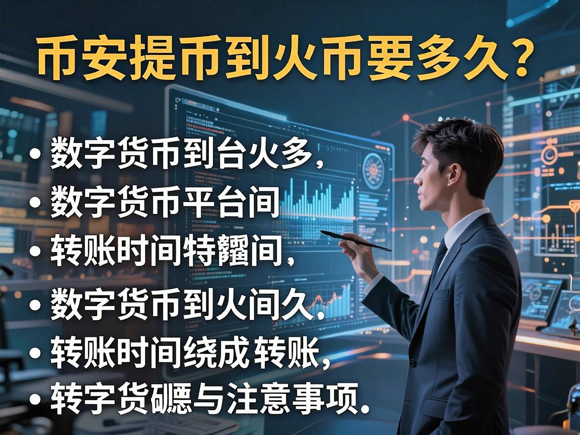 币安提币到火币要多久？详解数字货币平台间转账时间与注意事项
