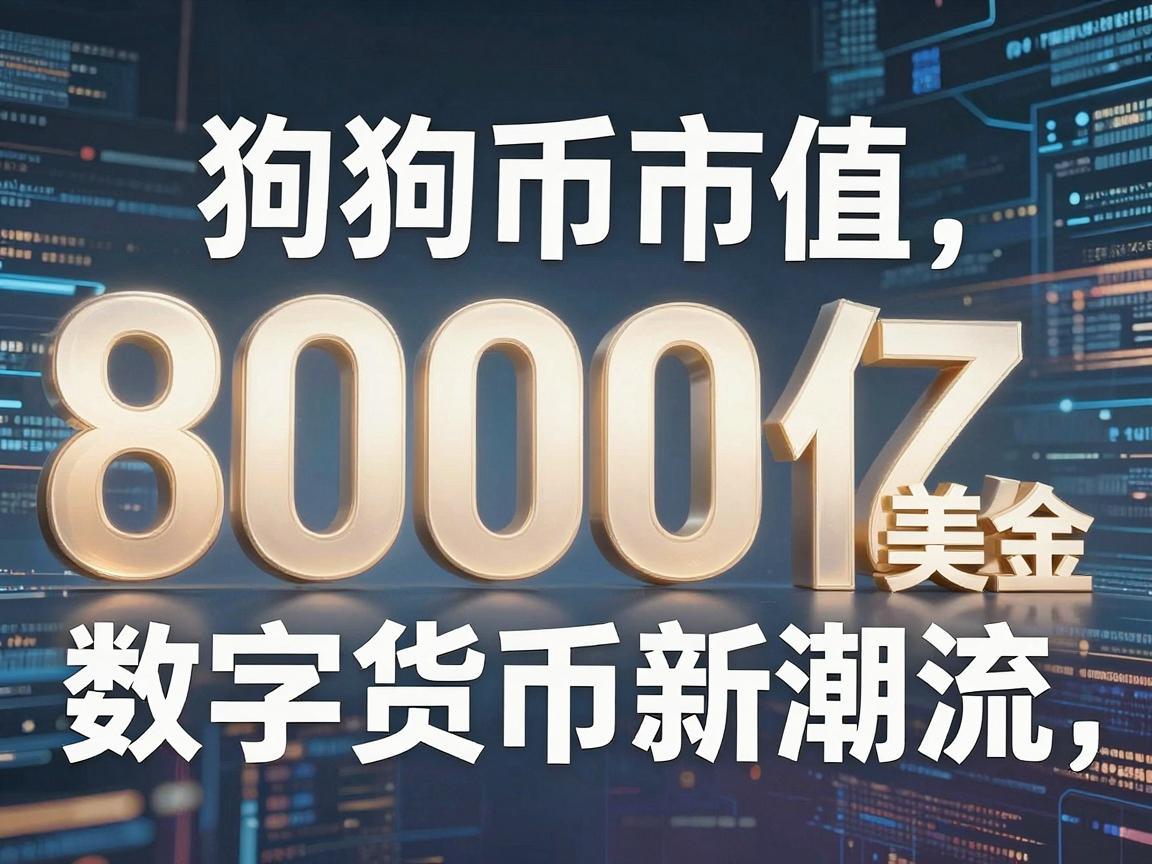 狗狗币市值突破8000亿美金,引领数字货币新潮流