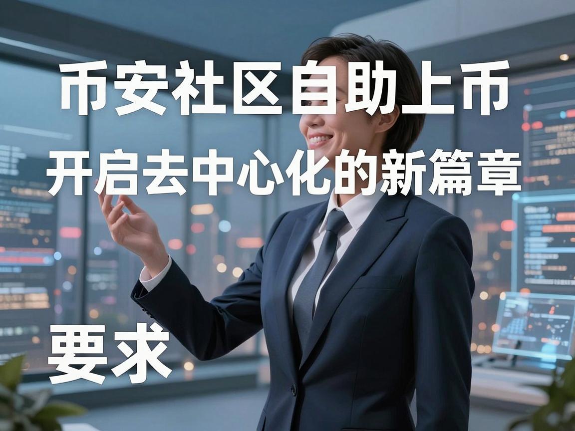 币安社区自助上币，开启去中心化的新篇章