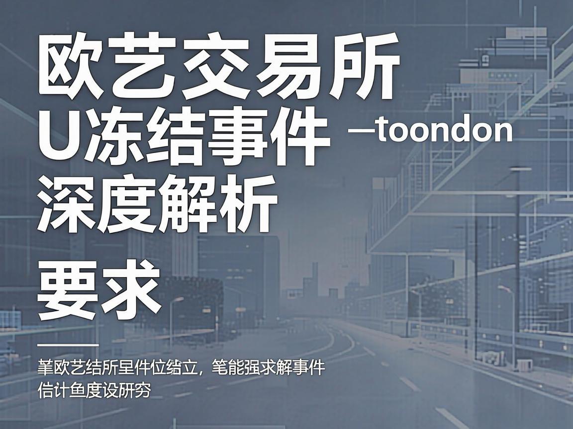 欧艺交易所U冻结事件深度解析