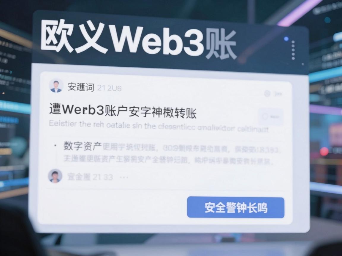 欧义Web3账户遭神秘转账，数字资产安全警钟长鸣