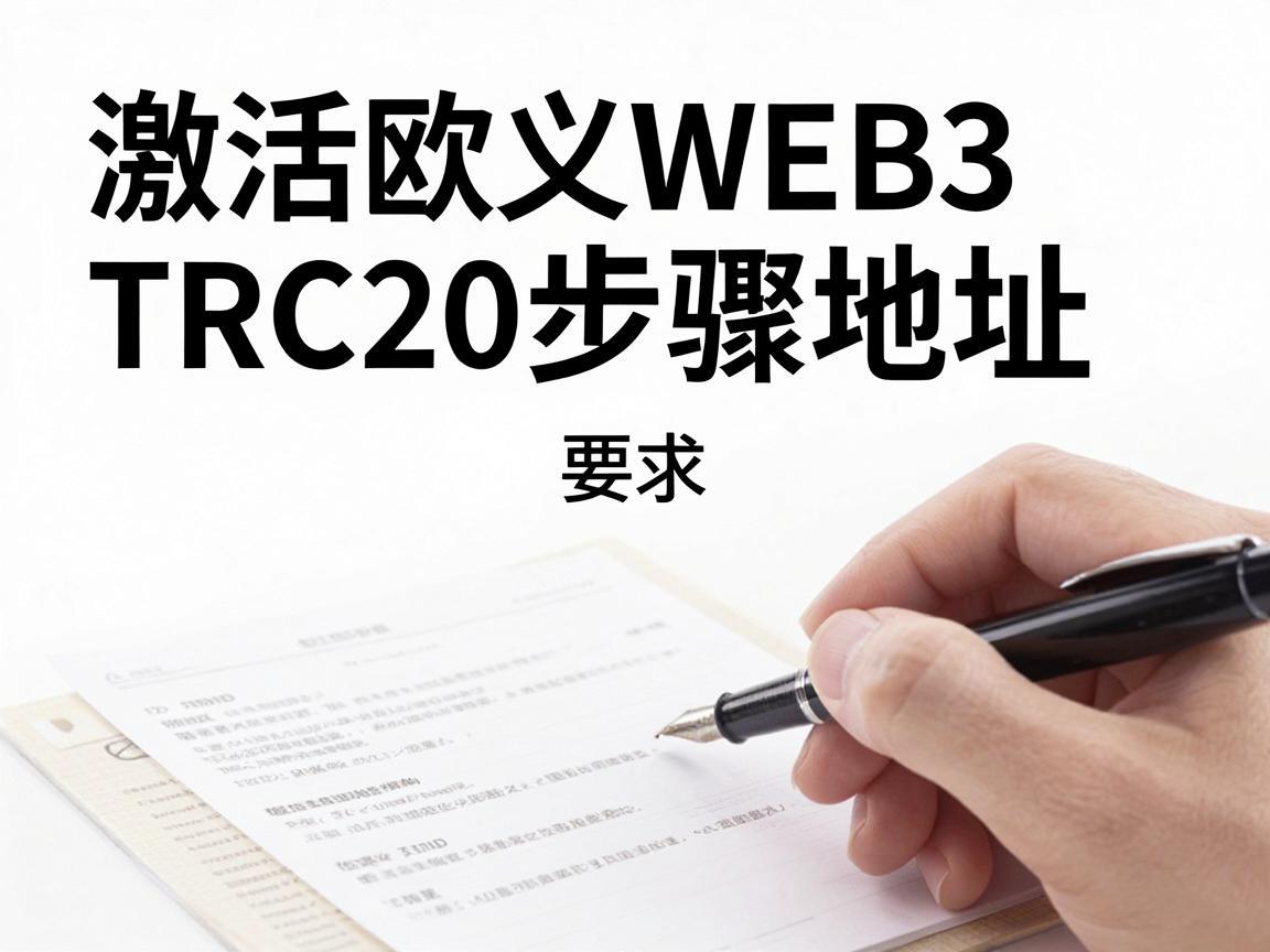 激活欧义Web3 TRC20地址的步骤指南