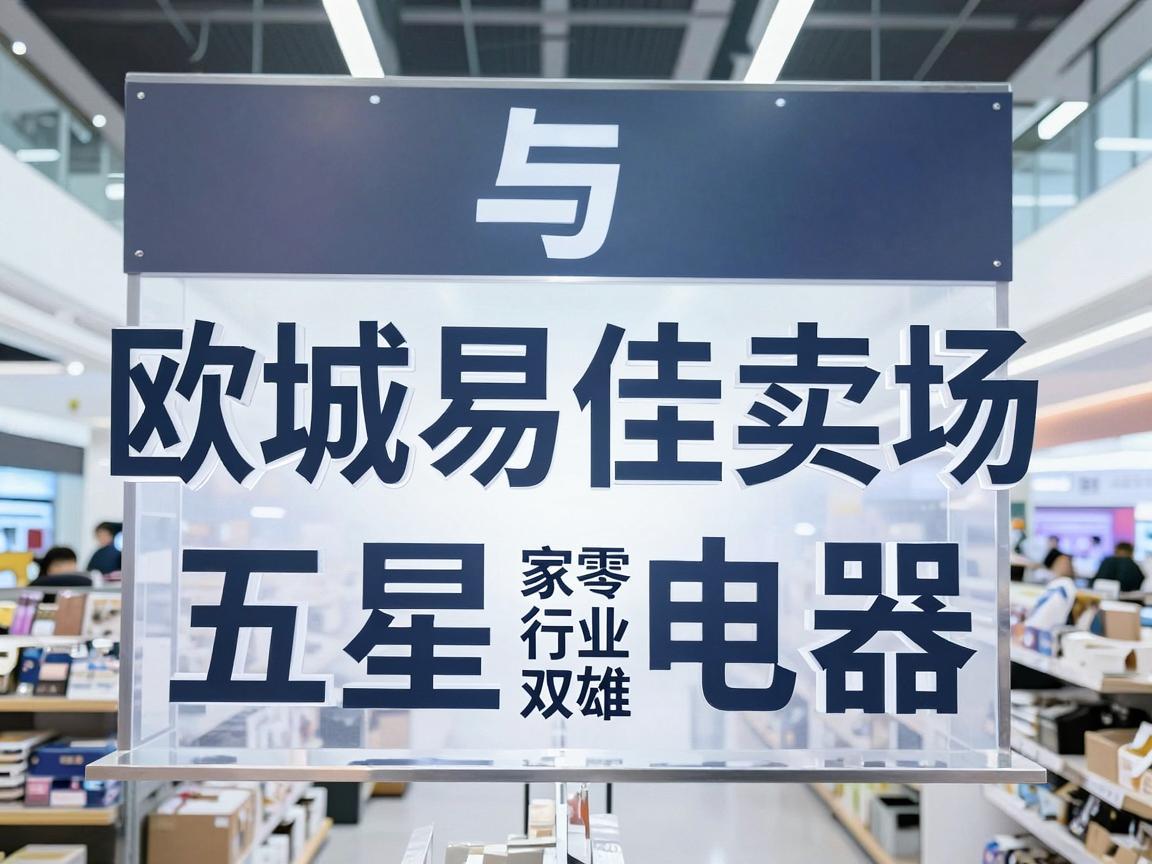 欧城易佳卖场与五星电器，家电零售行业的双雄对决
