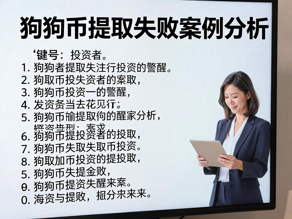 狗狗币提取失败案例分析,投资者的警醒