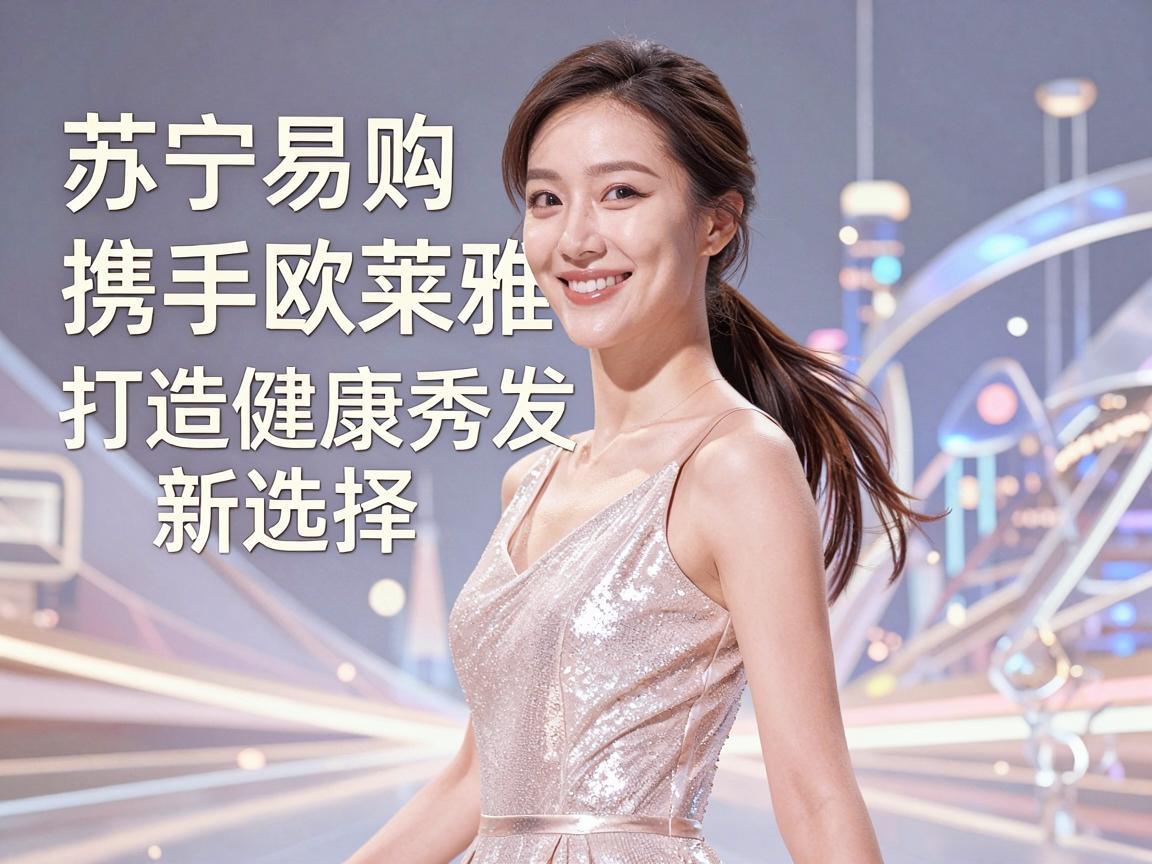 苏宁易购携手欧莱雅，打造健康秀发新选择