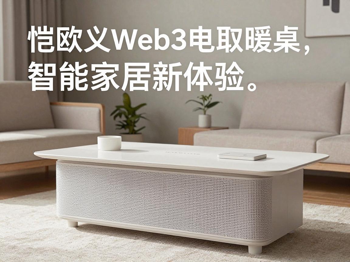 恺欧义Web3电取暖桌，智能家居新体验