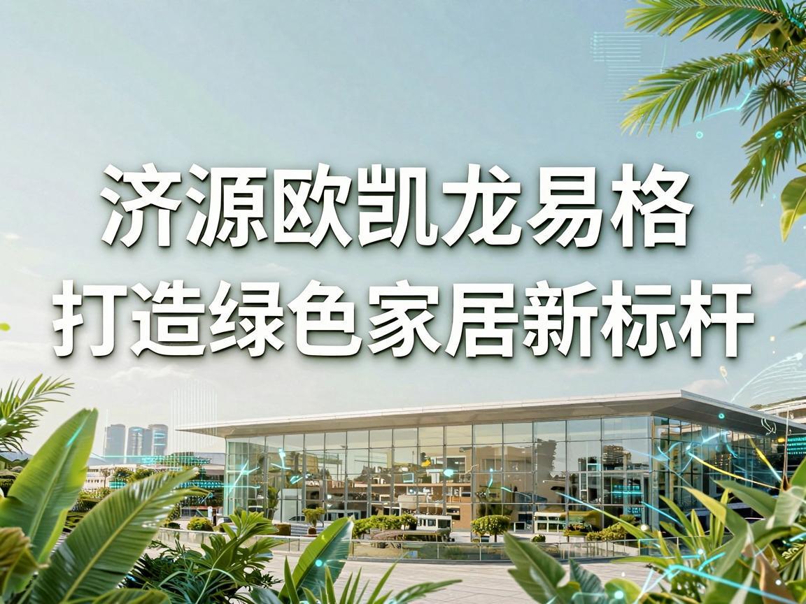 济源欧凯龙易格，打造绿色家居新标杆