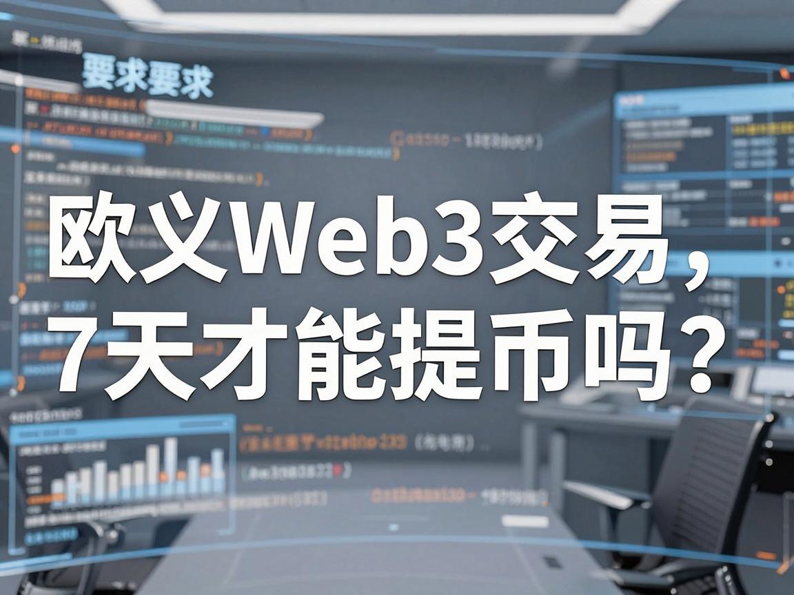 欧义Web3交易7天才能提币吗？