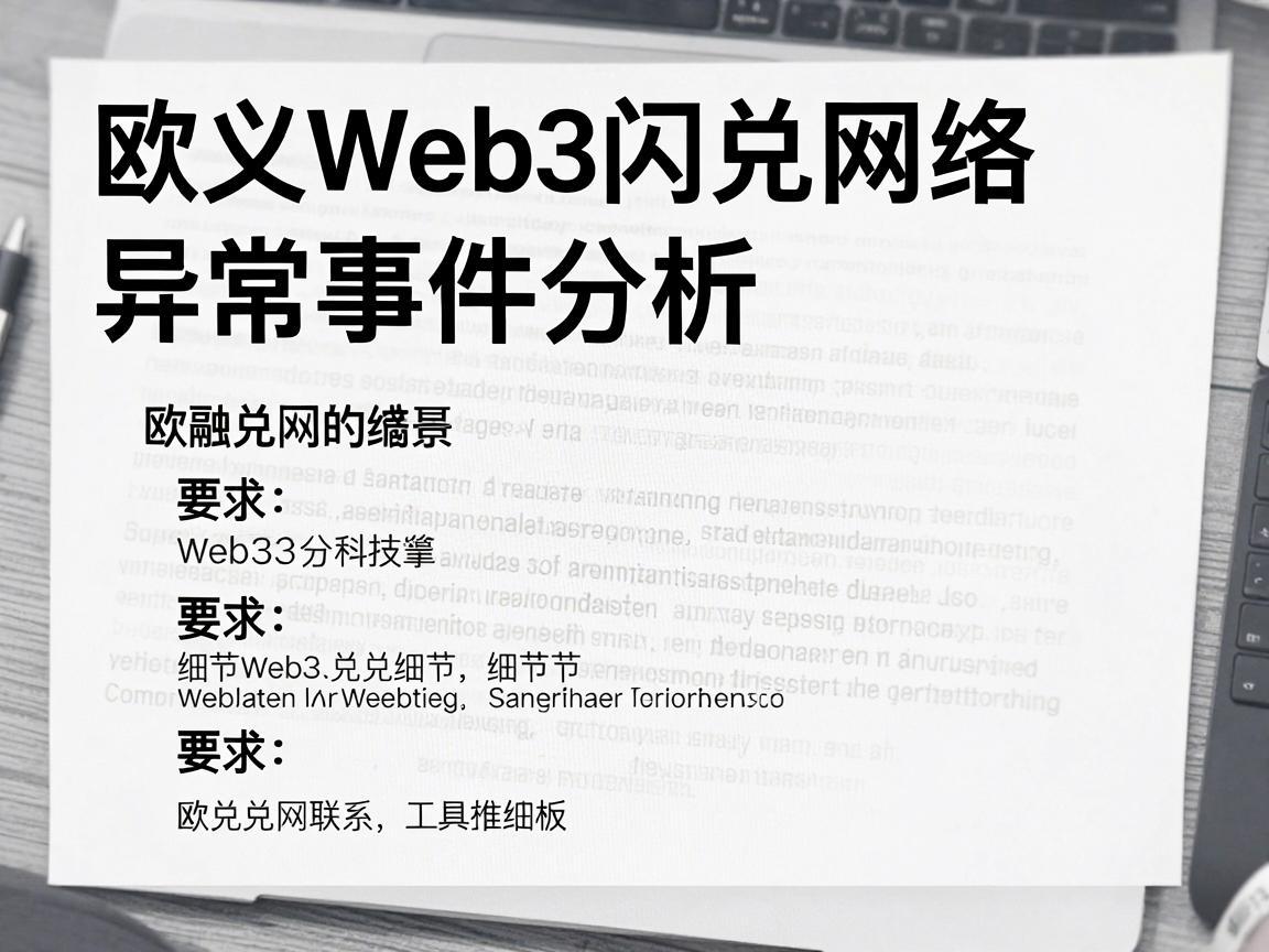 欧义Web3闪兑网络异常事件分析