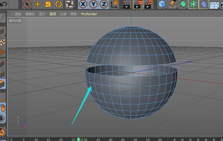 C4D模型如何使用循环切割工具