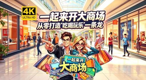 一起来开大商场 从零打造吃喝玩乐一条龙