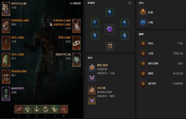 暗黑4S14钢铁毒师灵巫BD攻略