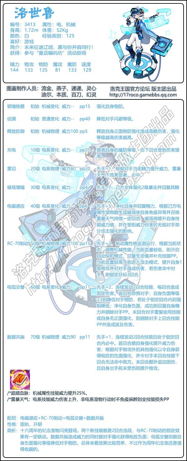 洛克王国洛世鲁性格推荐