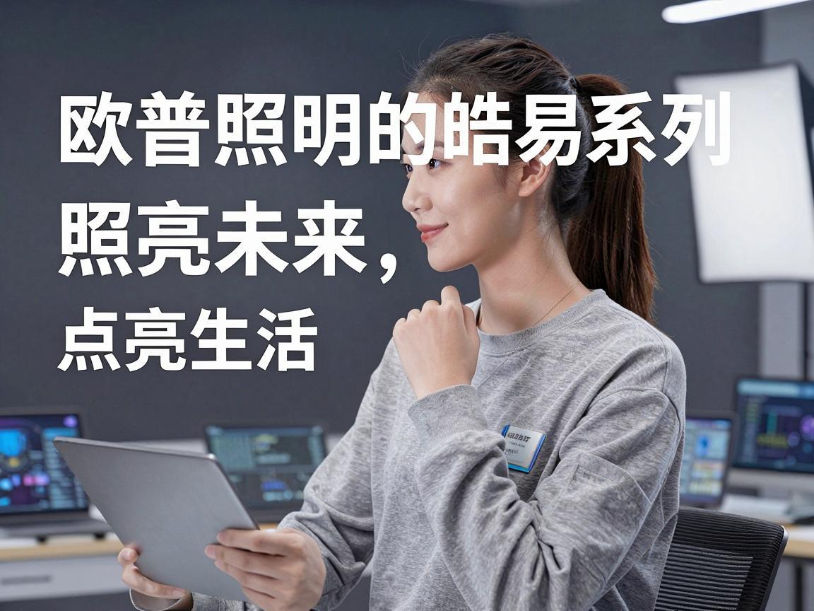 欧普照明的皓易系列，照亮未来，点亮生活