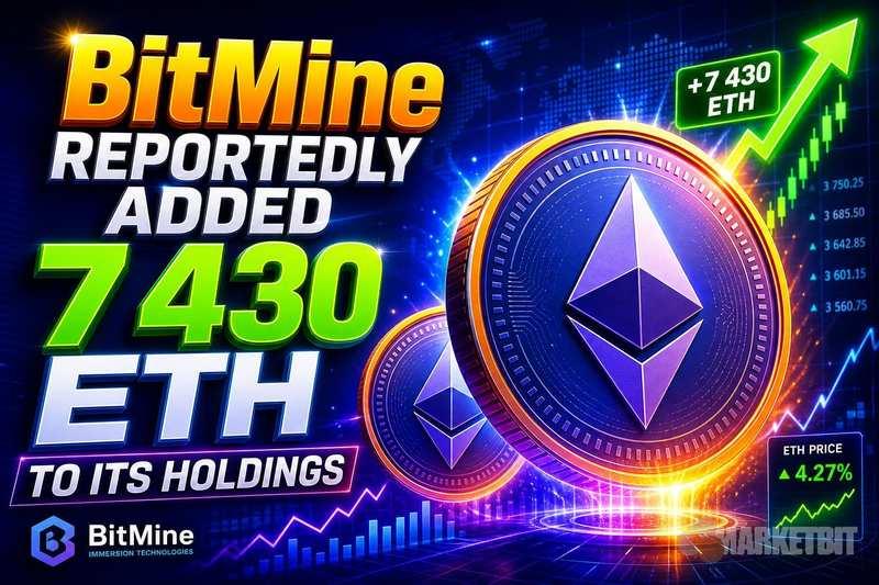 BitMine据报增持7,430枚ETH